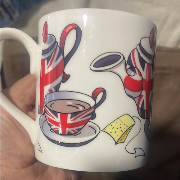Roy Kirkham Union Jack Tea Mug GUC - Picture 3 of 5